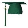 Endea Graduation Matte Cap & Tassel (Hunter Green, 2024)