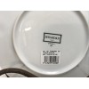 BERNARDAUD FRANCE ITHAQUE PLATINE DINNER PLATE 8.5" NWB Stand is