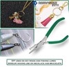 OdontoMed2011 Split Fishing Equipment Split Ring Plier Green Color Pvc