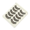 WOONEKY Exaggeration Lashes 5 Pairs False Eyelashes Makeup Costume Stage