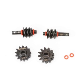 RCAWD SCX24 AX24 8% Speed Increase Worm Gear Set, 12T 13T for Axial Bronco C10 Deadbolt Wrangler JLU CRC JT Gladiator Dodge Power Wagon 1/24 Front Rear Upgrades