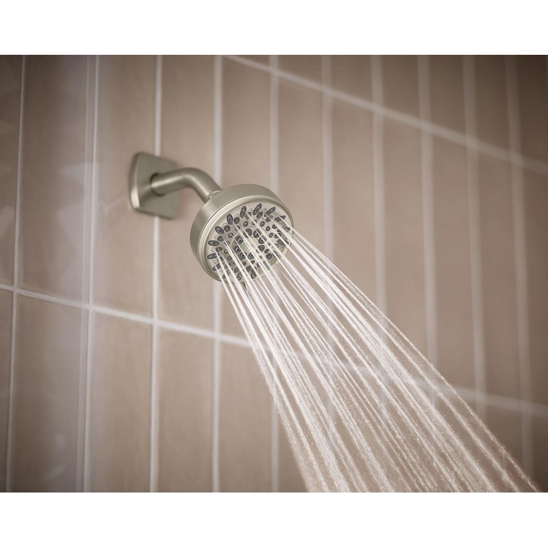 Moen 209W0SRN Ignite Five-Function 3-3/4" Diameter Spray Head Wallmount, Spot