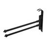 Stainless Steel Swivel Towel Hanger Holder Black Rotating Movable Towel