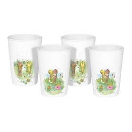Geda Labels Janosch Kids Drinking Cups Set of 4 330 ml Polypropylene