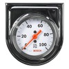 Bosch SP0F000044 Style Line 2" Mechanical Oil Pressure Gauge (White