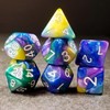 Sage’s Portal Stones DND Dice Set Acrylic Opaque 7-PC Polyhedral
