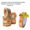 Fandeli Cinta Masking Amarilla 72162 Fandeli 24mm X 50m 12