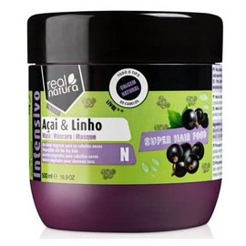Super Hair Food Açai and Linen Stacking Mask 500 ml