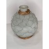 Frosted Chicken Wire Vase