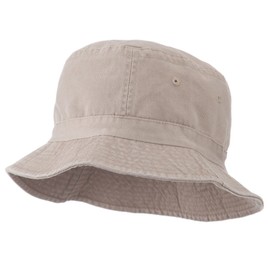Cameo Youth Pigment Dyed Bucket Hat-Khaki