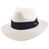 MAZ Unisex Paper Straw Crushable Foldable Summer Panama Fedora Hat