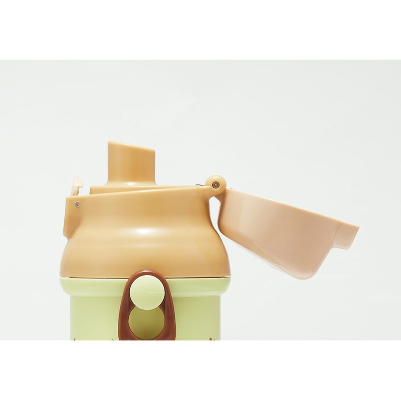 Skater (Skater) Bottle for Children, Direct Drink, 480ml, Plastic, One-Touch,
