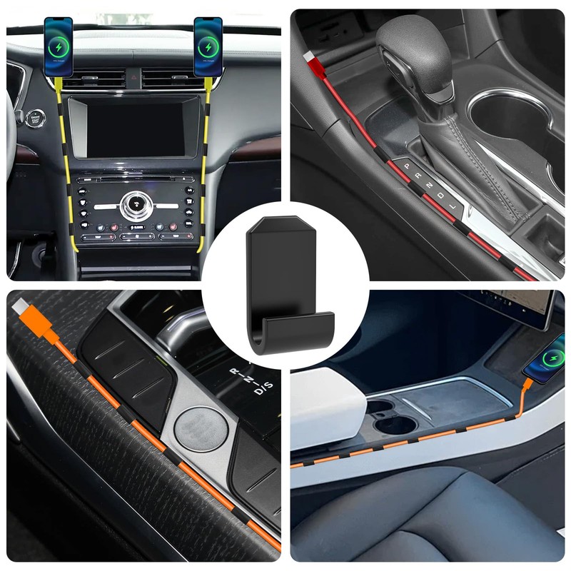 12 Pcs Car Trim Cable Clips, Car Cable Management Wire