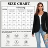 TownCat Women's Thin Casual Long Sleeve Elegant Cardigan with Pockets