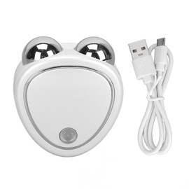 Microcurrent Facial Device Tightening Massaging Lifting Reduce Wrinkle V Face Sculpting Device White