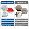 Yipscazo 10 Sheets Peel and Stick Stone Metal Tile Backsplash,