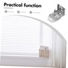 GANAZONO Mounting Brackets for Vertical Blinds Clips for Pleated Shades
