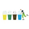 IDEA HOME - Pack of 10 LDPE Rubbish Bags Rubbish