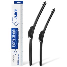 KAIYI - Limpiaparabrisas de 22 pulgadas + 22 pulgadas compatibles con Dodge Charger 2006-2010, Challenger 2008-2019, Ram 1500/2500/3500 2010 Premium - Limpiaparabrisas de repuesto para automóviles, 2