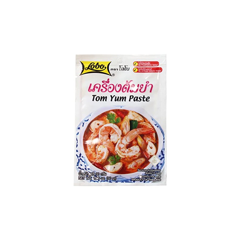 Thai Tom Yum Paste 30g Lobo Brand