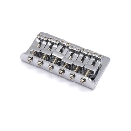 AxLabs Hardware KD By AxLabs Hardtail Bridge - 3-Screw Mount, String-Through-Top - Chrome