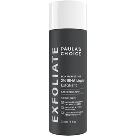 Paula's Choice SKIN PERFECTING 2% BHA Liquid Exfoliant with Salicylic Acid, Facial Polish for Pores, Wrinkles & Fine Lines, Suitable for Blackhead-Prone Skin, Fragrance-Free