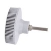3 Inch Bristle Disc Emery Rubber Abrasive Brush Deburring Polishing