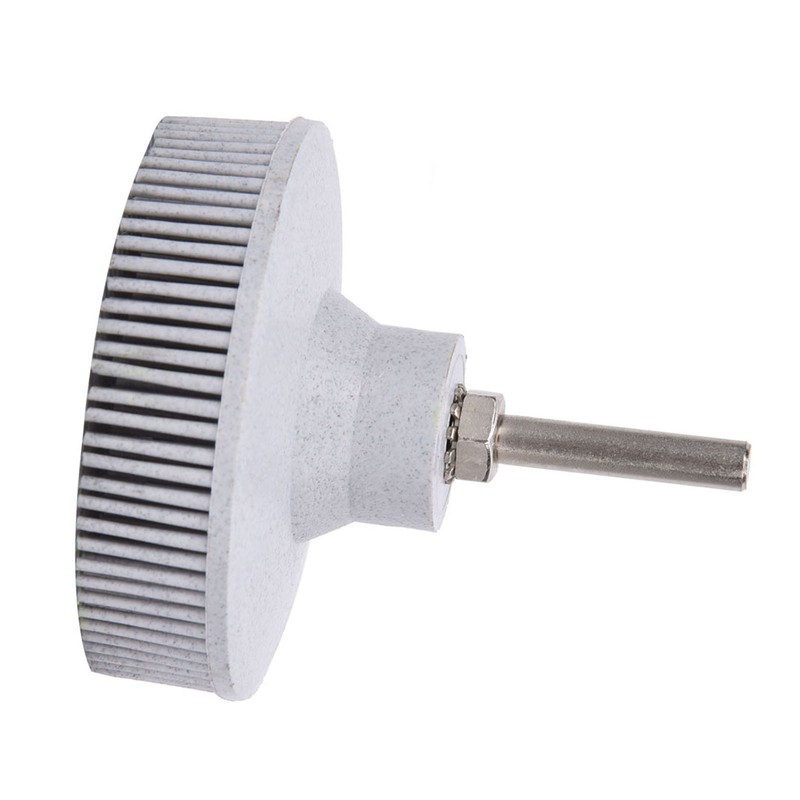 3 Inch Bristle Disc Emery Rubber Abrasive Brush Deburring Polishing