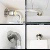 Beekeg Stove Pipe Rosette, Cover Rosette Stainless Steel, Pipe Collar,