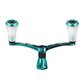 Gomexus CY98 Daiwa Reel Handle for Spinning Reel, Double Handle, For Emerald 3.8 inches (98 mm), Titanium Handle Knob Included, Squid, Agging, Light Game, Left and Right