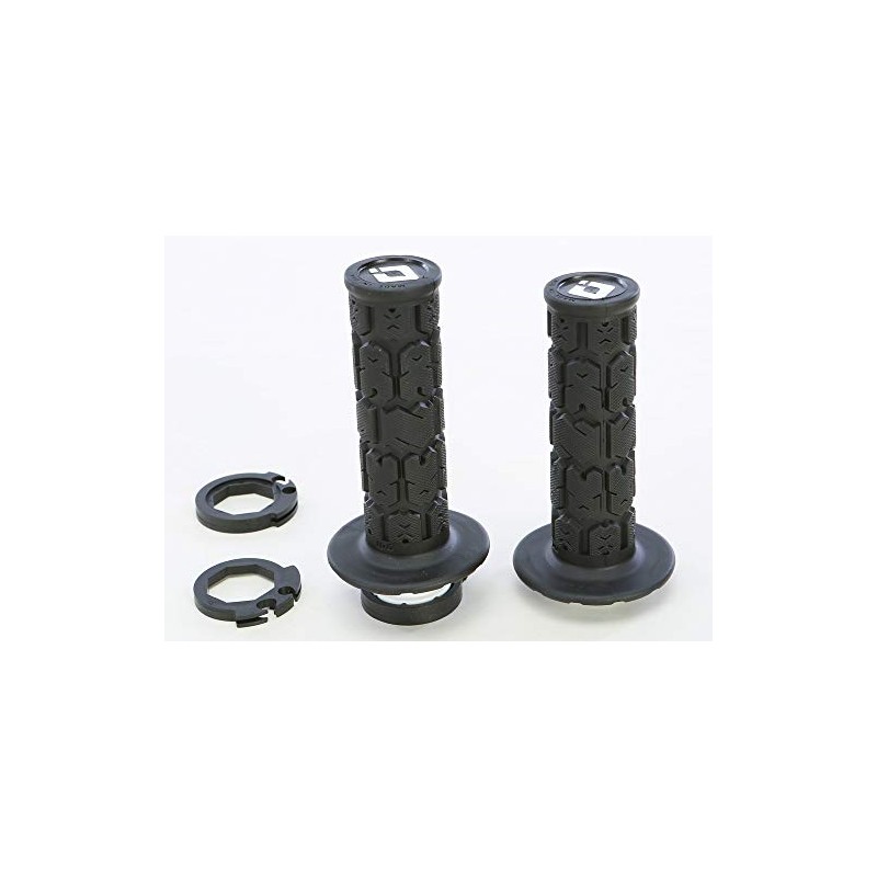 MotoMXHouse ODI Rogue Off-Road Motorcycle Lock-On Grips - Black