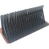 20 Pack L8 x H 6" Black Heavy Duty Shelf
