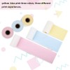 Phomemo Colourful Thermal Paper Black Character on Yellow/Blue/Pink 53 mm