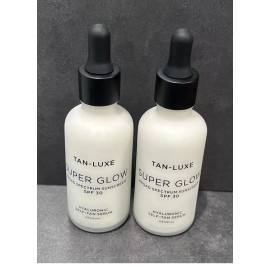 TAN-LUXE 2 Tan-Luxe Super Glow SPF 30 Hyaluronic Self-Tan Serum Gradual 1.69 oz