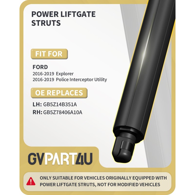 GVPART4U Power Liftgate Struts Fit for Ford Explorer Ford Police