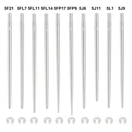Carburetor Needle Jet Aluminum alloy for Miku TM24 TM28 TM32 TM34 VM24 VM26 VM28 Carb 5F21,5FL7,5FL11,5FL14,5FP17, 5FP9,5]6,5J11,5L1,5]9（5#-B）