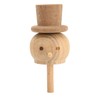 Wood Aromatherapy Diffuser Snowman Shape Portable Waterless Fireless Essential Oil