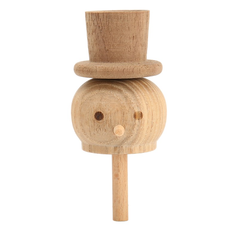 Wood Aromatherapy Diffuser Snowman Shape Portable Waterless Fireless Essential Oil