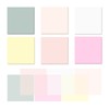 Temiary 6Pads Transparent Sticky Notes, Clear Sticky Note Waterproof See