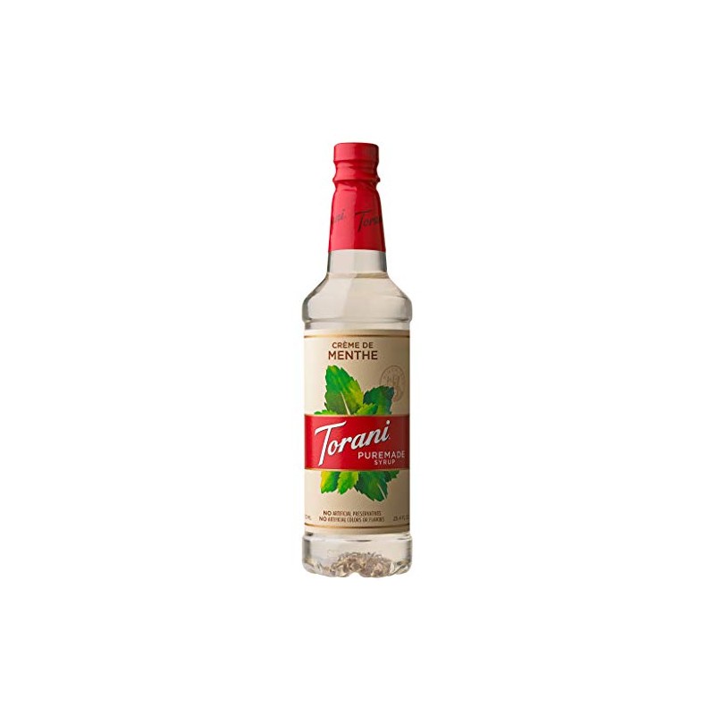 Torani Puremade Syrup, Crème de Menthe, 25.4 Ounces
