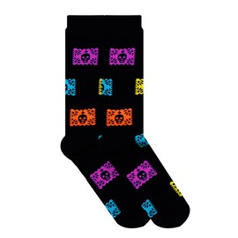 Skunk Socks Papel Picado Calcetines de vestir, Hombres y Mujeres