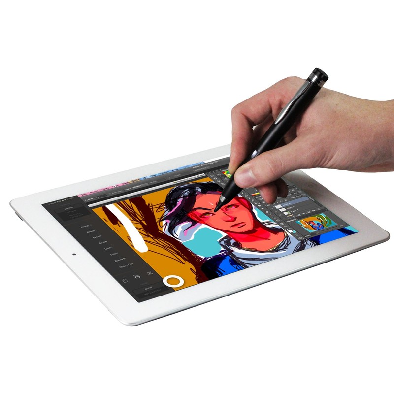 Navitech Broonel Matt Black Active Electronic Digital Stylus Compatible With