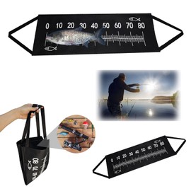 IAZHENJane Fishing Unhooking Mat, Fishing Unhooking Mat, 98 x 30 cm, Fishing Tape Measure for Fishing, Foldable Carp Fishing Mat, Portable Carp Fishing Accessories, Beginners Outdoor Carp Trout