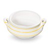GMUNDNER KERAMIK Soup Bowl Capacity 0.37 Litres Flamed Yellow Crockery