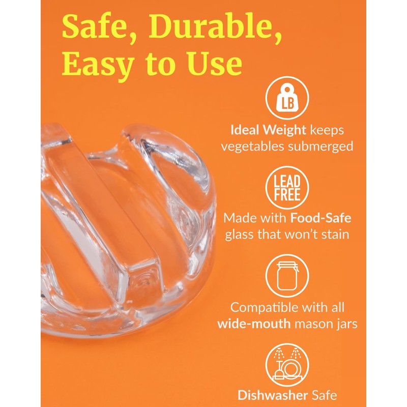 Elementi Fermentation Weight Set of 2 - Easy to Use