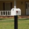 Plexon Mailboxes Classic Post Mount Mailbox - 20" L x