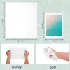 PureSoftness Disposable Face Towel, 100% Cotton, Extra Large 12" x