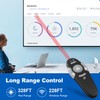 QUI Presentation Clicker Wireless Presenter Remote Clicker for PowerPoint Presentation