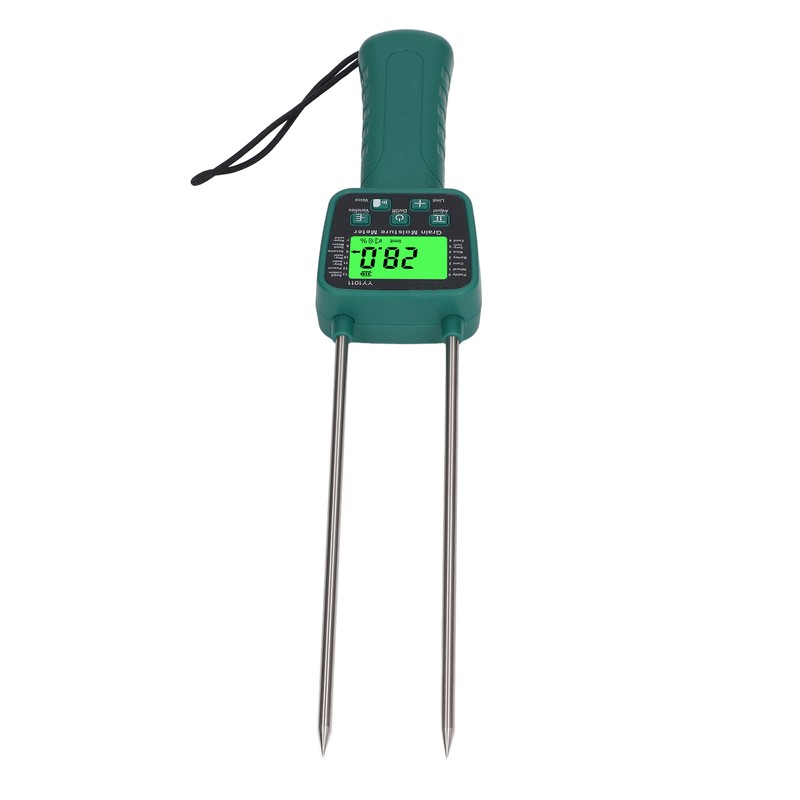 Hay Moisture Meter Wheat Soybean Grain Moisture Tester LCD Display