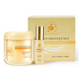Mascarilla Capilar Con Aceite De Argán, Tratamiento Reparado